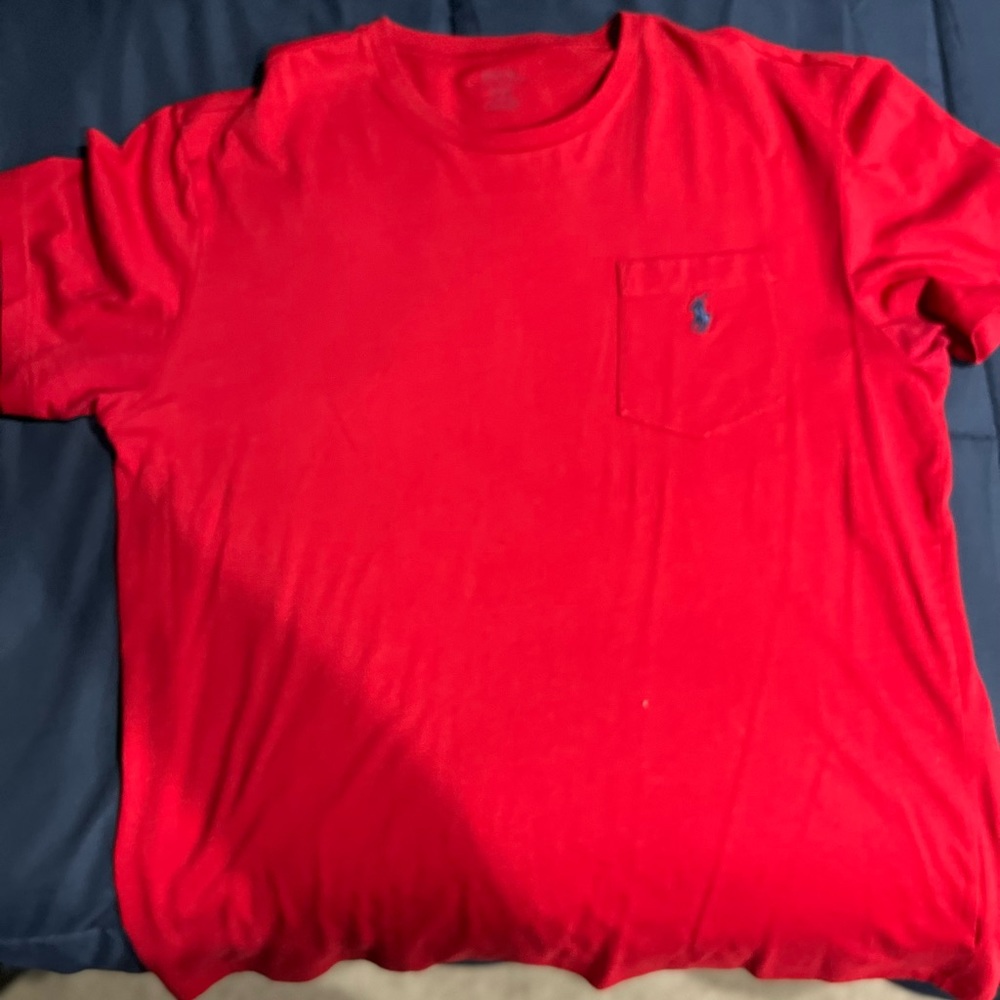 Mens Polo Ralph Lauren Pocket Tee
